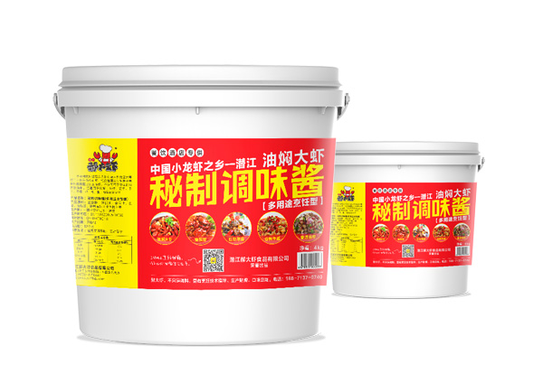 油焖大虾多功能调味酱桶装，商用桶装